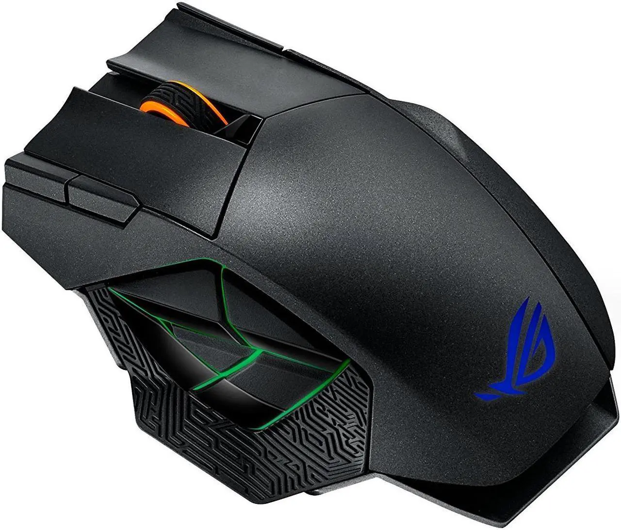 Alt view image 4 of 5 - ASUS ROG Spatha RGB Wireless/Wired Laser Gaming Mouse (ROG Spatha Gaming Mouse)