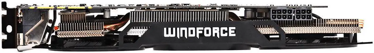 Alt view image 2 of 8 - Gigabyte GeForce GTX 970 4GB Windforce OC DDR5 GV-N970WF3OC-4GD Video Card GPU