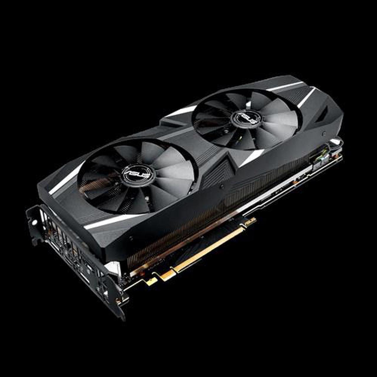 Alt view image 6 of 6 - ASUS GeForce RTX 2080 O8G Dual-fan OC Edition GDDR6 DUAL-RTX2080-O8G GPU