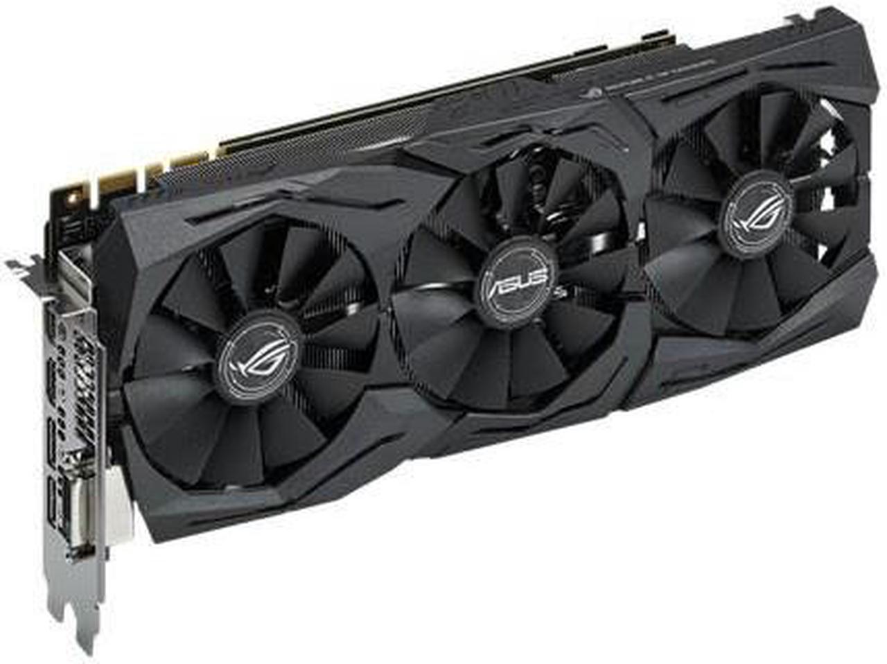 Asus Geforce GTX 1080 8GB STRIX Aura RGB Video Card STRIX-GTX1080-8G-GAMING