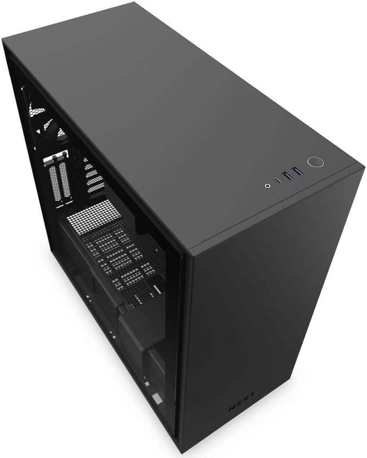 Alt view image 7 of 7 - NZXT H710i Black RGB ATX Mid Mid Tower Case Tempered Glass Desktop Computer Case