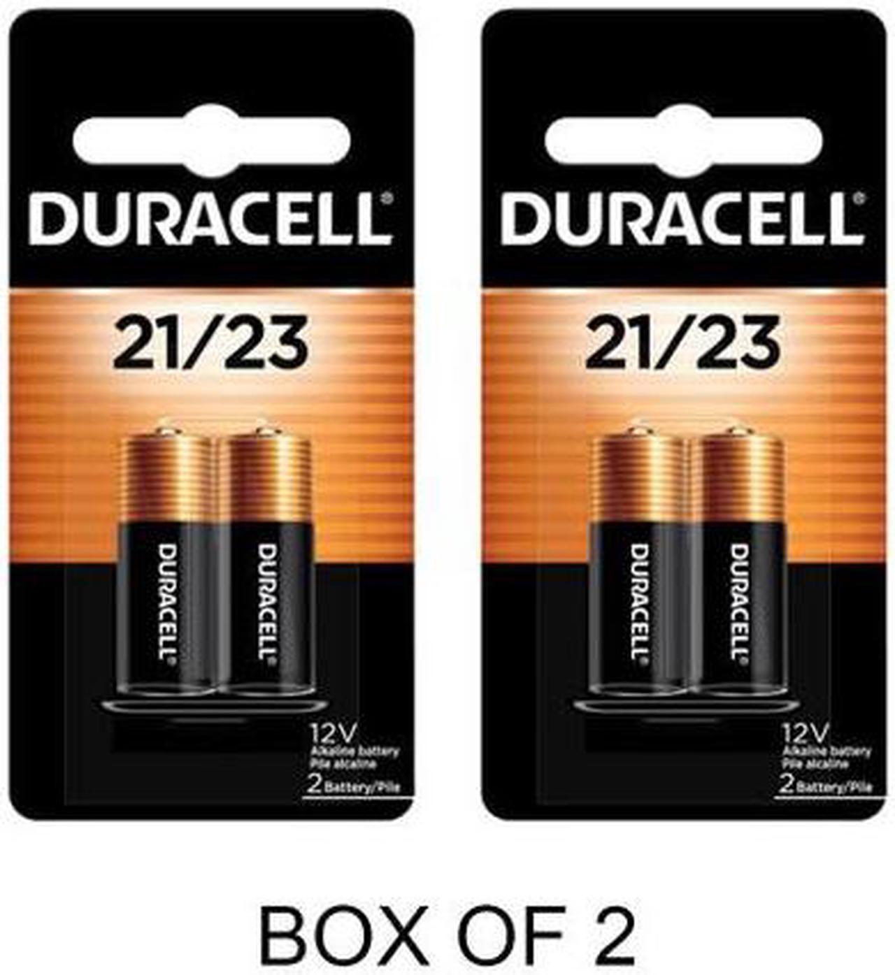 21/23 Duracell 12 Volt Alkaline 2-Card Batteries (Box of 2)