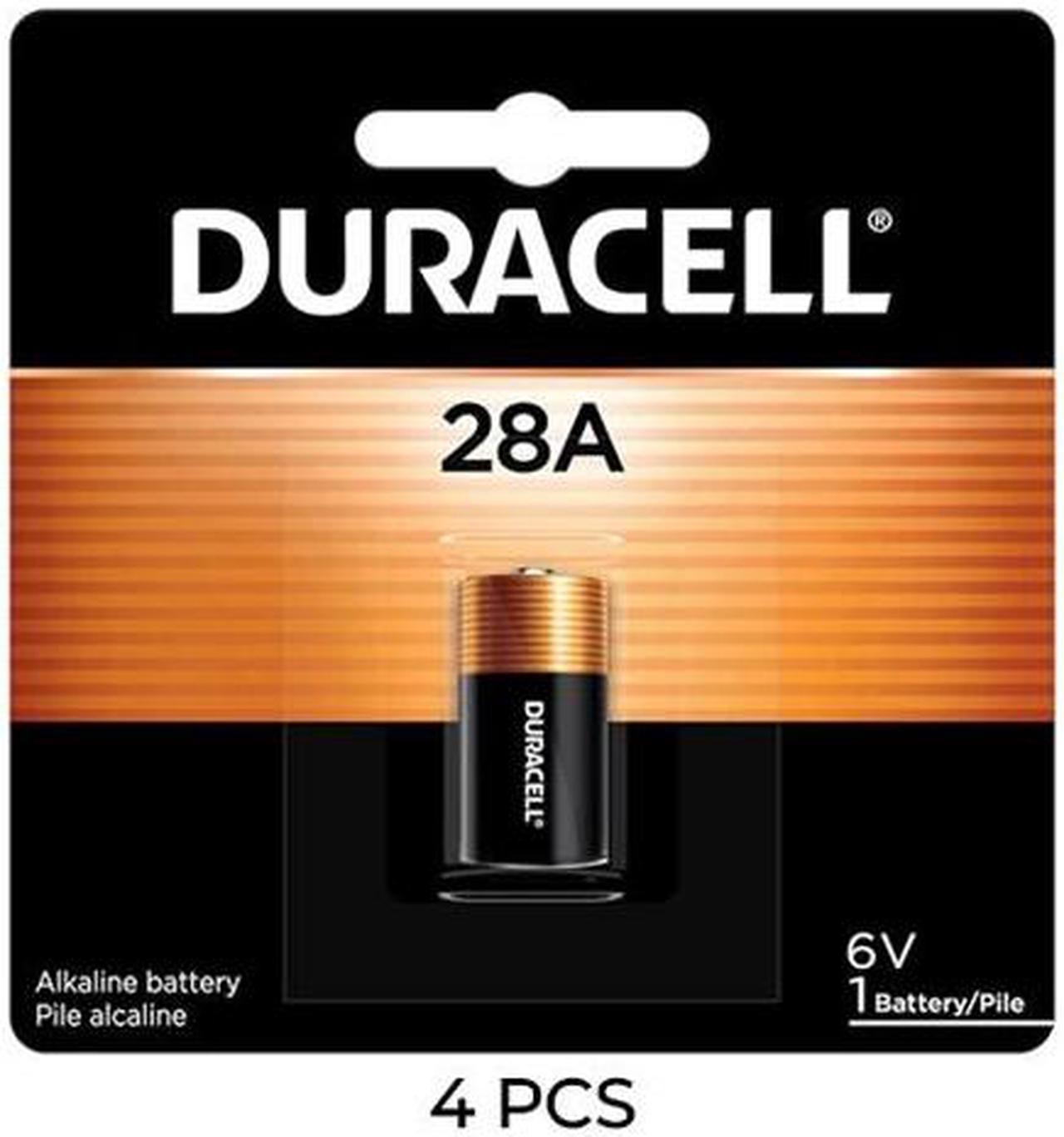 Duracell 28A / 4LR44 6 Volt Alkaline Batteries (Box of 4)