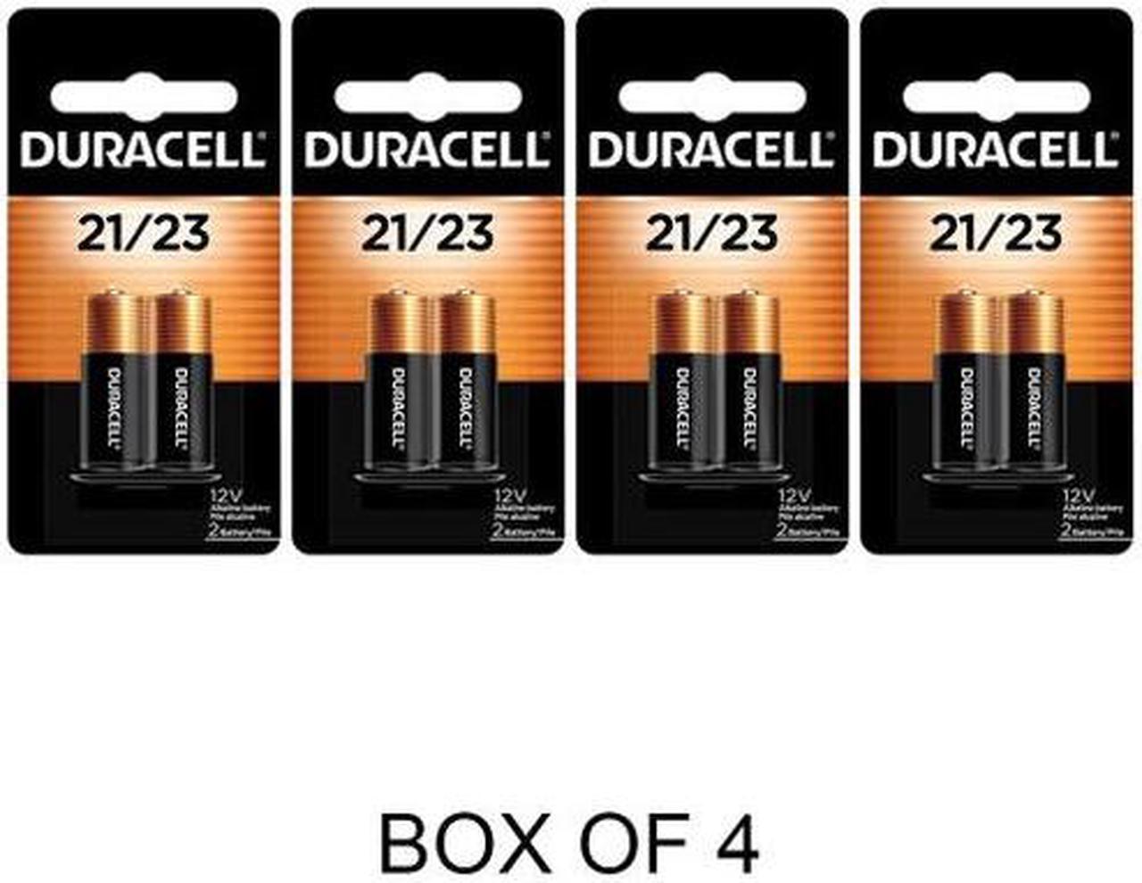 21/23 Duracell 12 Volt Alkaline 2-Card Batteries (Box of 4)