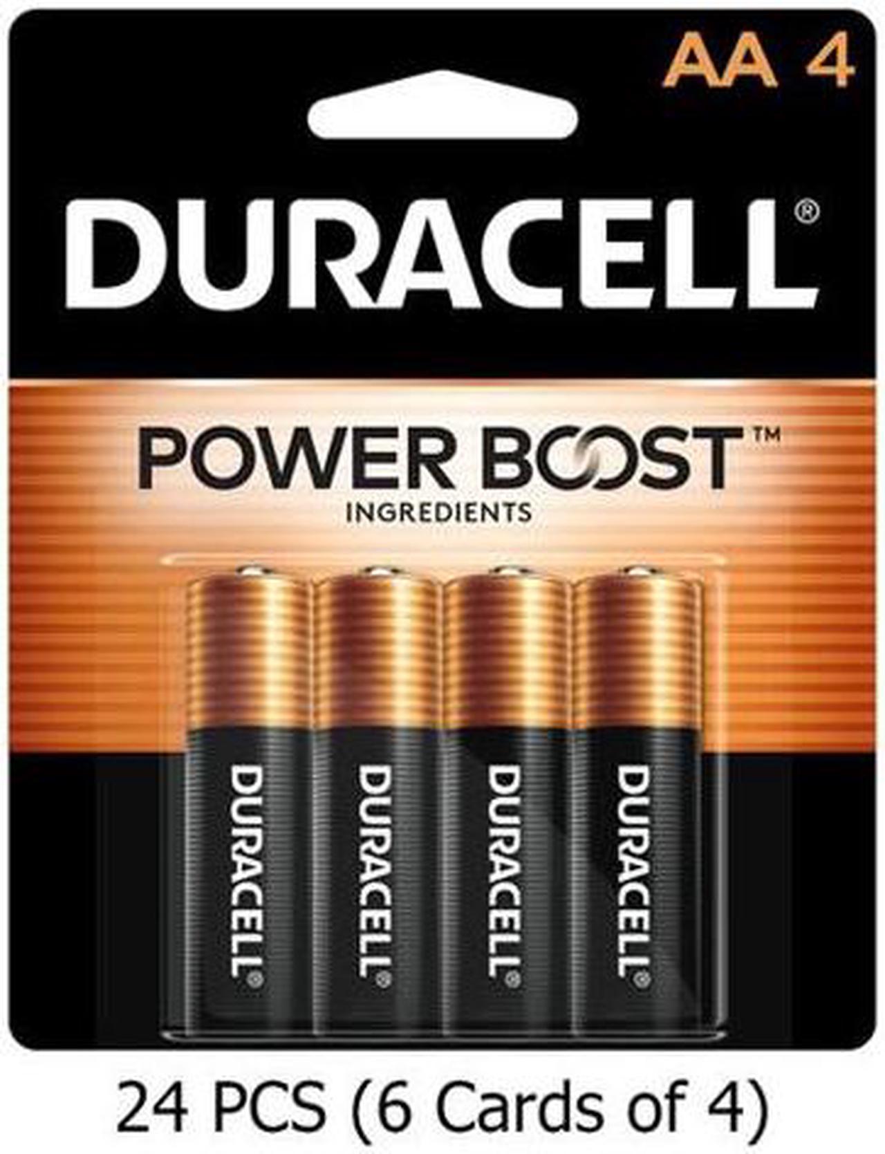 24-Pack AA Duracell MN1500B4 Alkaline Batteries (6 Cards of 4)