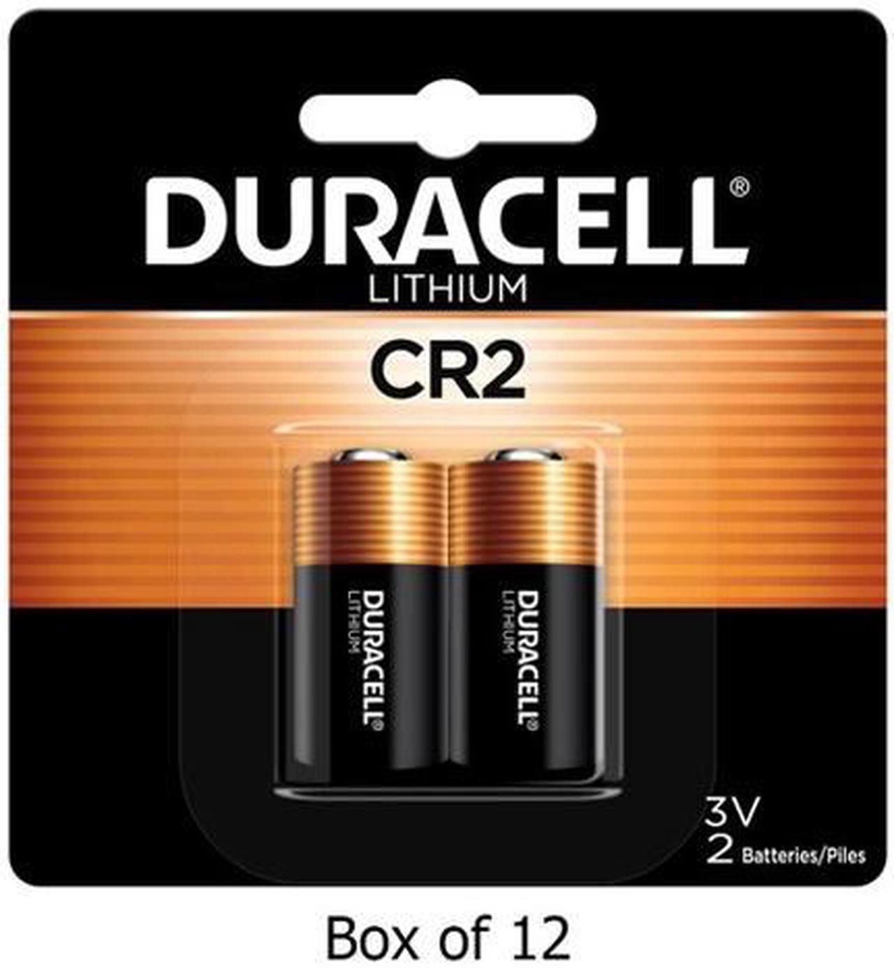 24-Pack CR2 Duracell Ultra 3 Volt Lithium Batteries (12 Cards of 2)