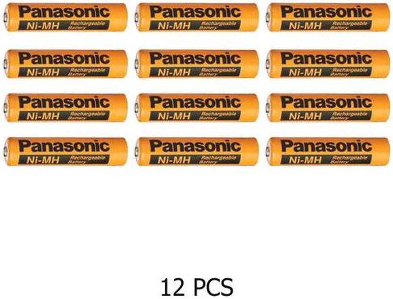 12-Pack AAA Panasonic 700 mAh NiMH Rechargeable Batteries