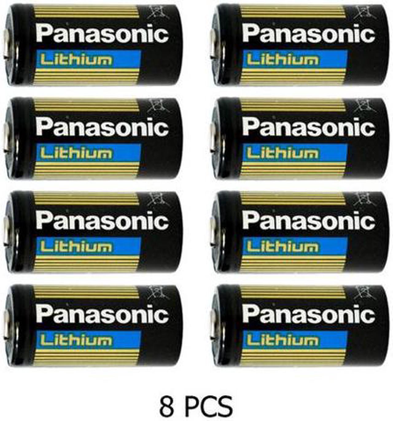 8-Pack Panasonic CR123A 3 Volt Lithium Battery