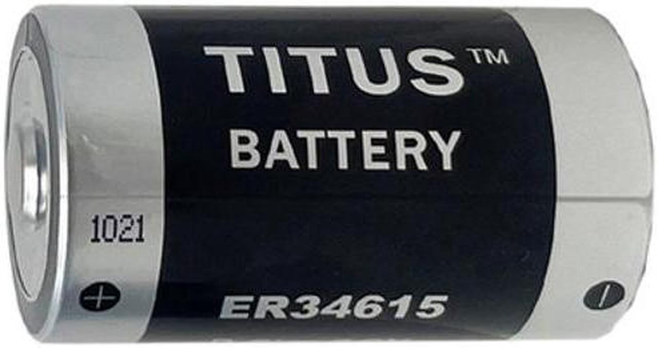 3.6 Volt ER34615 Titus D Primary Lithium Battery (19000 mAh)