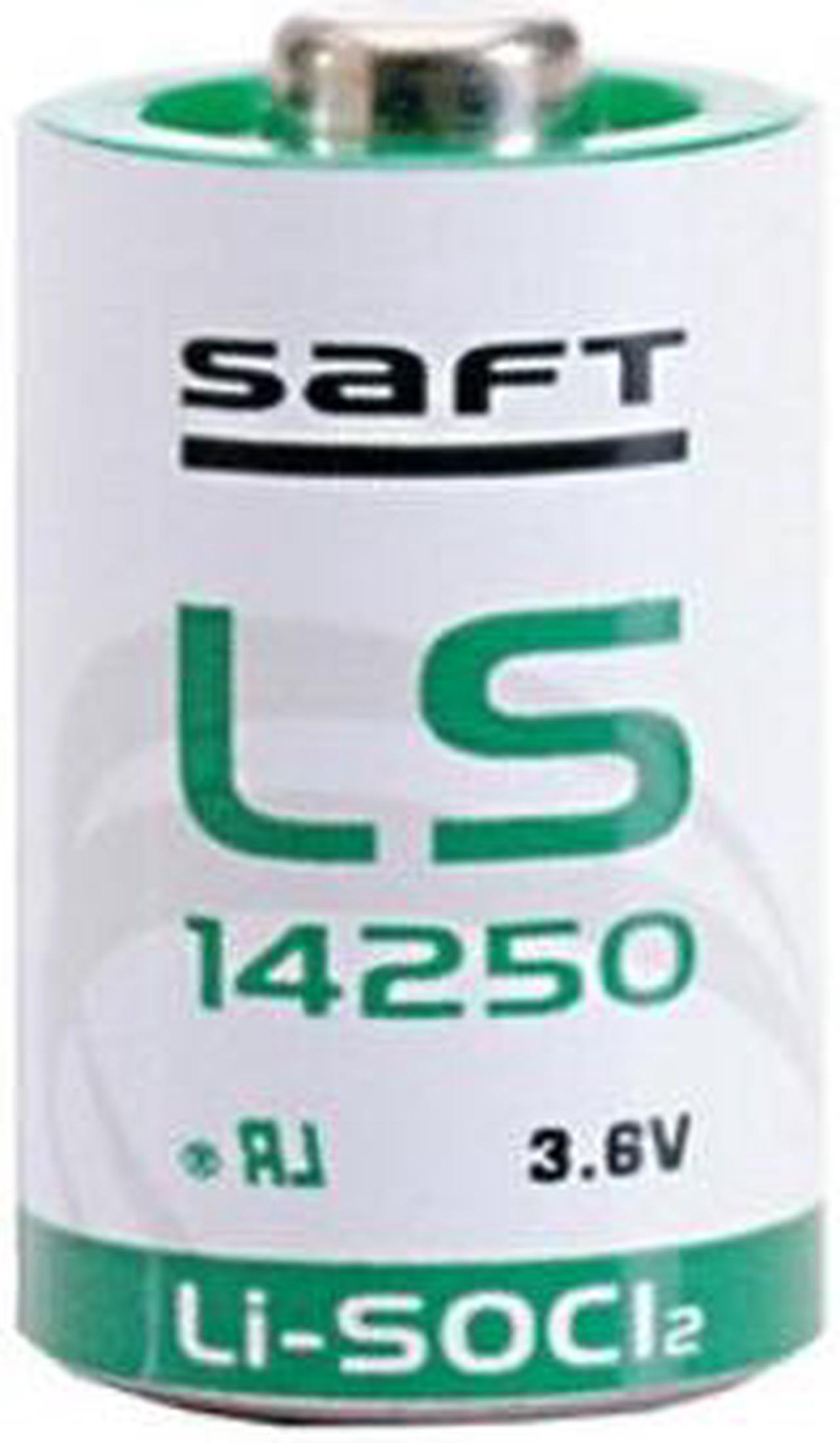 Saft LS14250 (ER14250) 3.6V 1/2 AA 1200mAh Lithium Battery