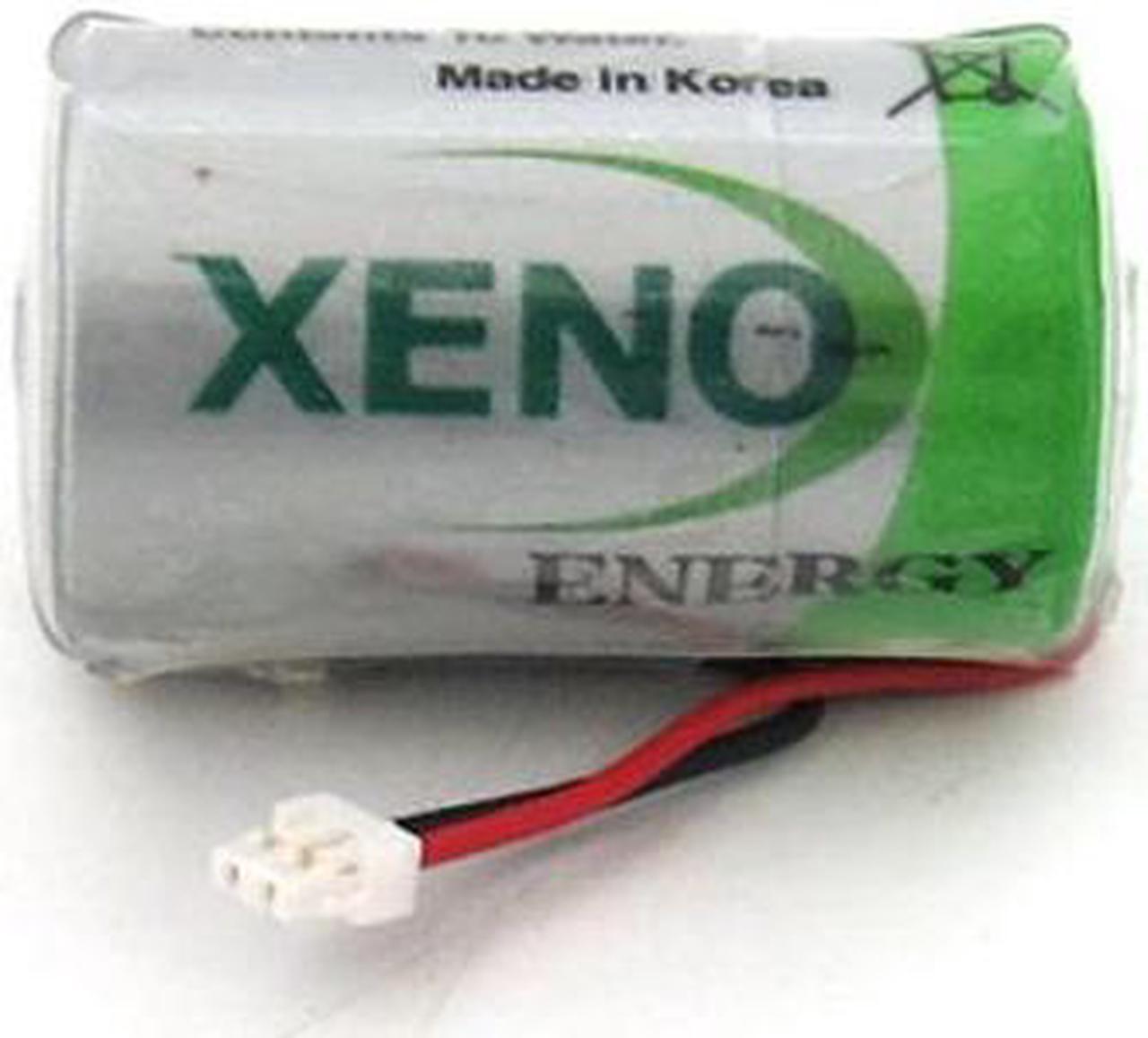 Xeno XLP-050F 3.6V 1/2 AA 1.2Ah Lithium Battery with Connector