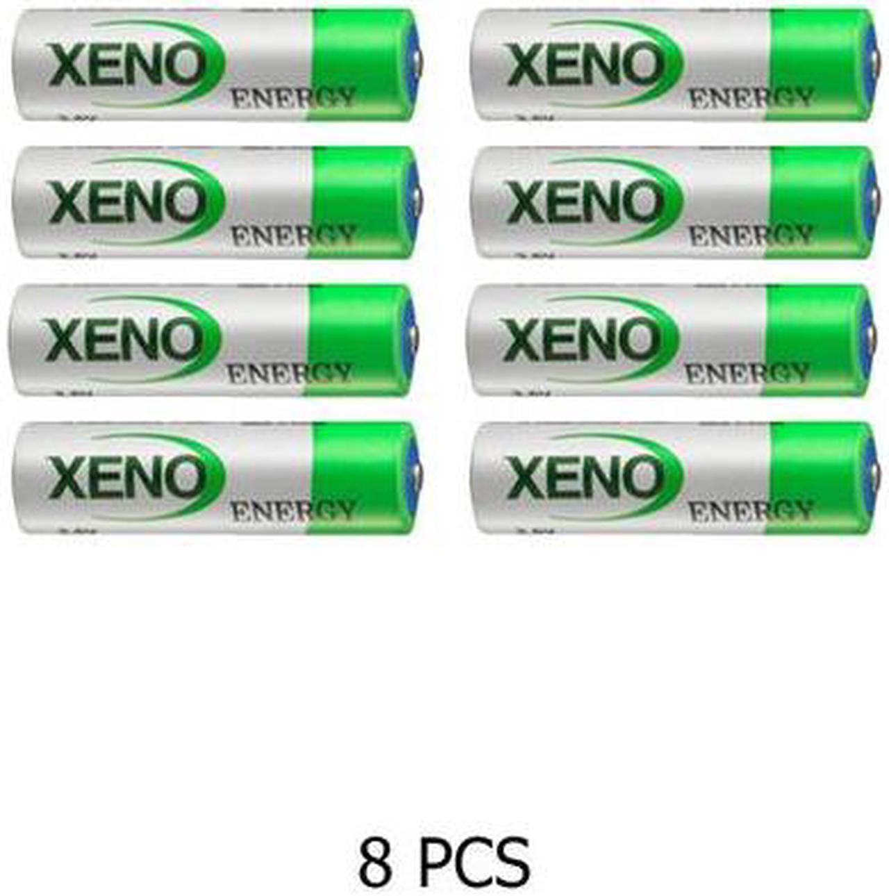 8-Pack Xeno XL-060F 3.6V AA 2.4Ah Lithium Batteries