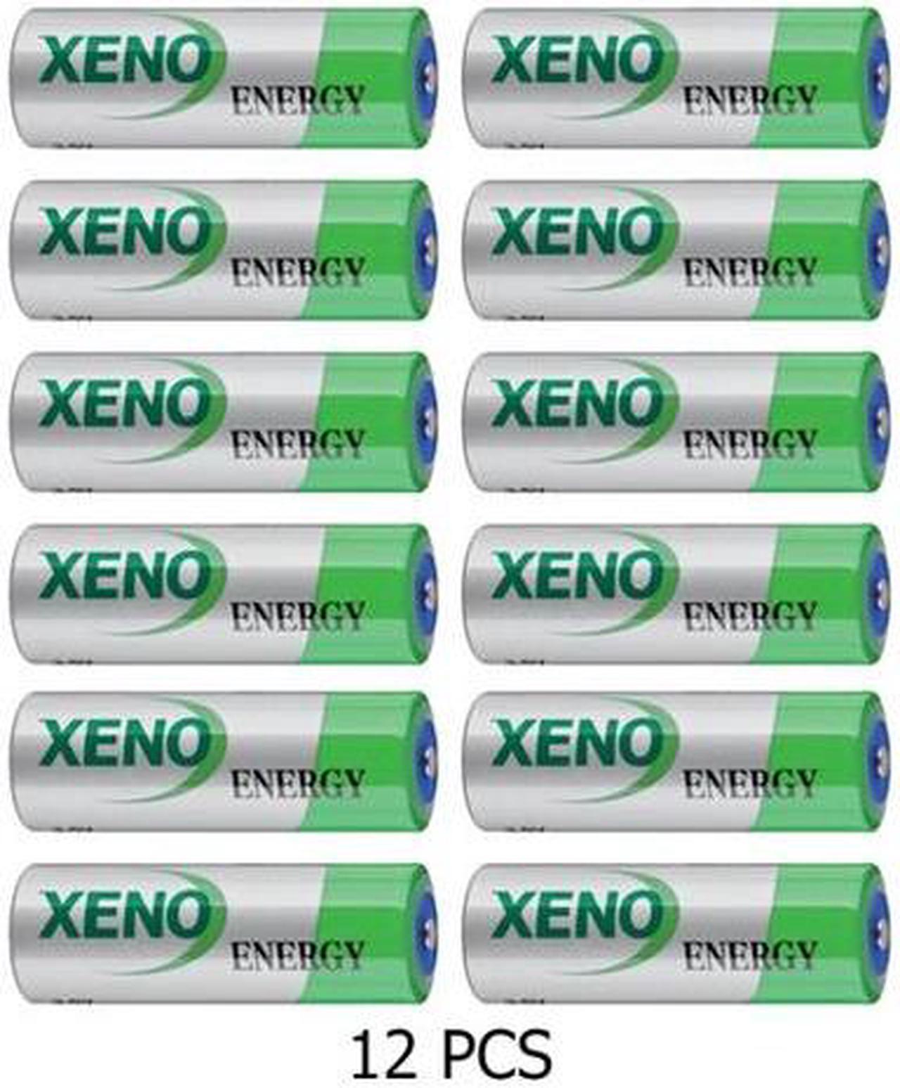 12-Pack Xeno XL-055F 3.6V 2/3 AA 1.65Ah Lithium Batteries