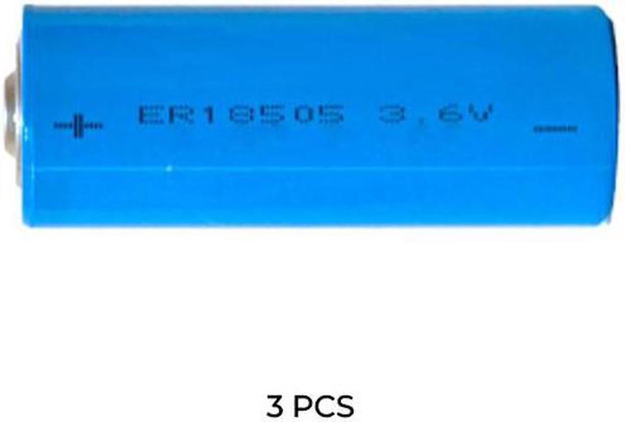 3-Pack 3.6 Volt ER18505 Primary Lithium Batteries (3600 mAh)