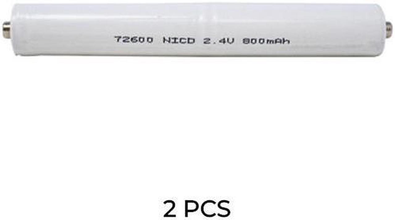 2-Pack Welch Allyn 72600 Replacement 2.5 Volt NiCd Medical Batteries for Welch Allyn Pocket Scope