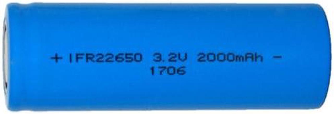 3.2 Volt 22650 LiFePO4 Battery (2000 mAh)