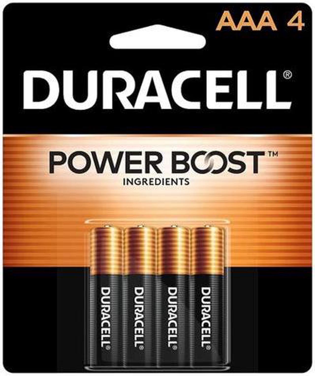 AAA Duracell MN2400B4 Alkaline Batteries (4 Card)