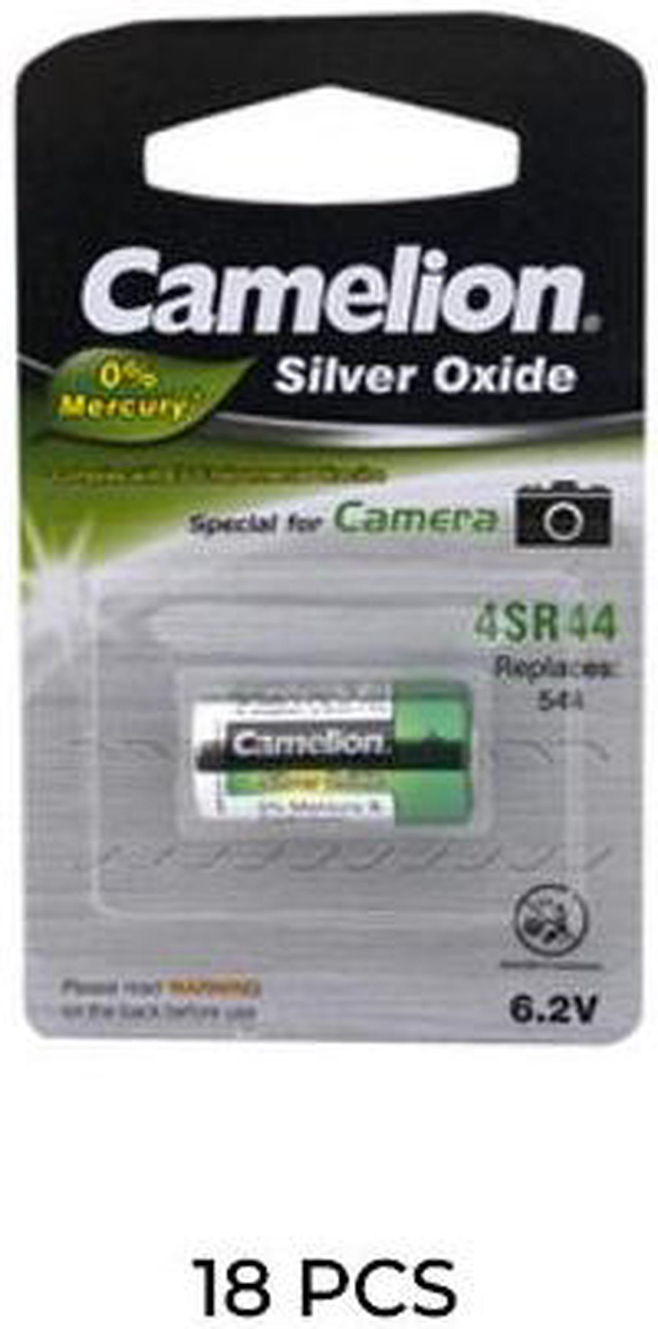 18-Pack 4SR44 Camelion 6 Volt Silver Oxide Batteries