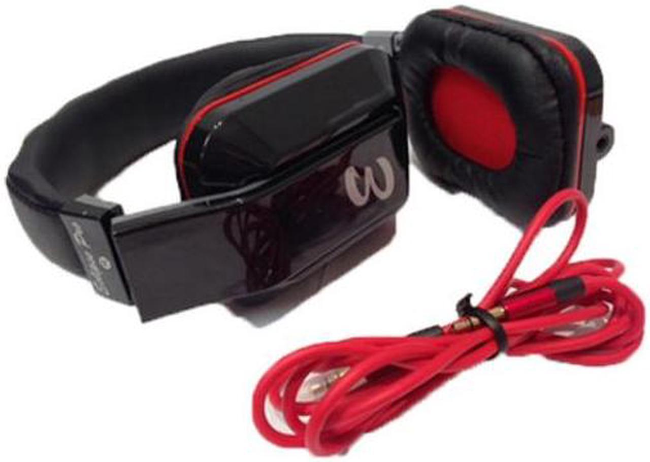 Eclipse Pro EP-2500 HiFI Stereo Sound Folding Headphones (Black)