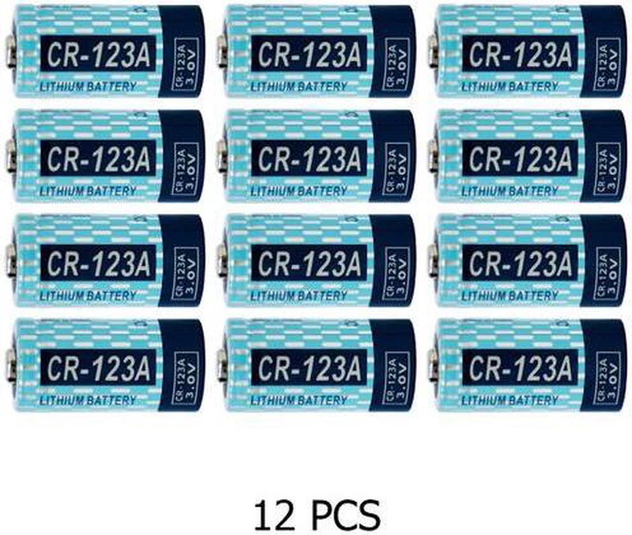 12-Pack CR123A Powerizer 3 Volt Lithium Batteries