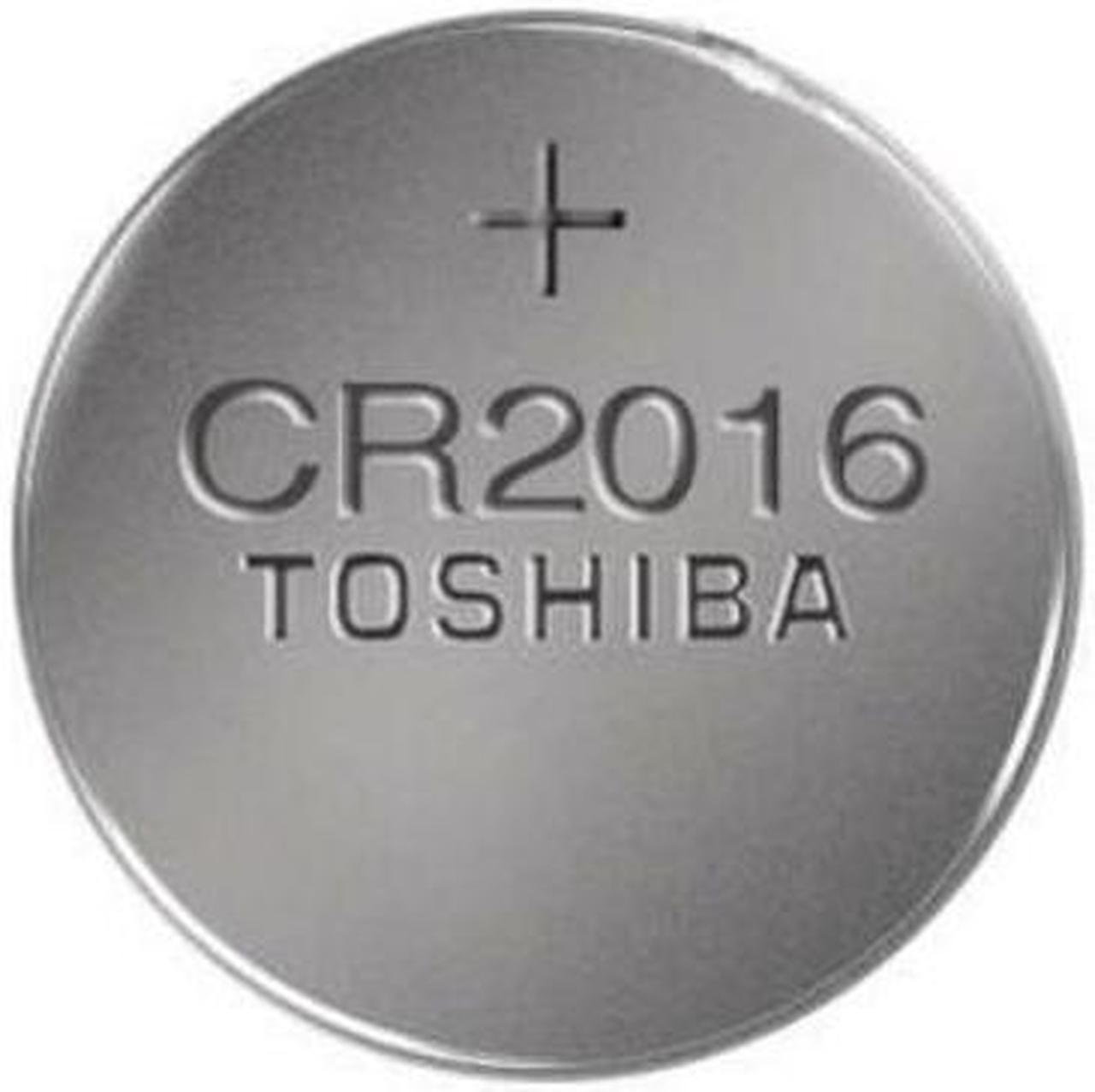 CR2016 Toshiba 3 Volt Lithium Coin Cell Battery (5 On a Card)