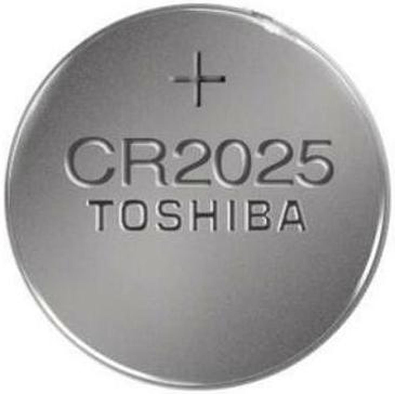 25-Pack CR2025 Toshiba 3 Volt Lithium Coin Cell Batteries