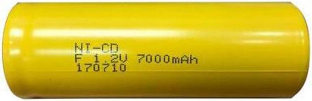 F NiCd Flat Top Battery (7000 mAh)