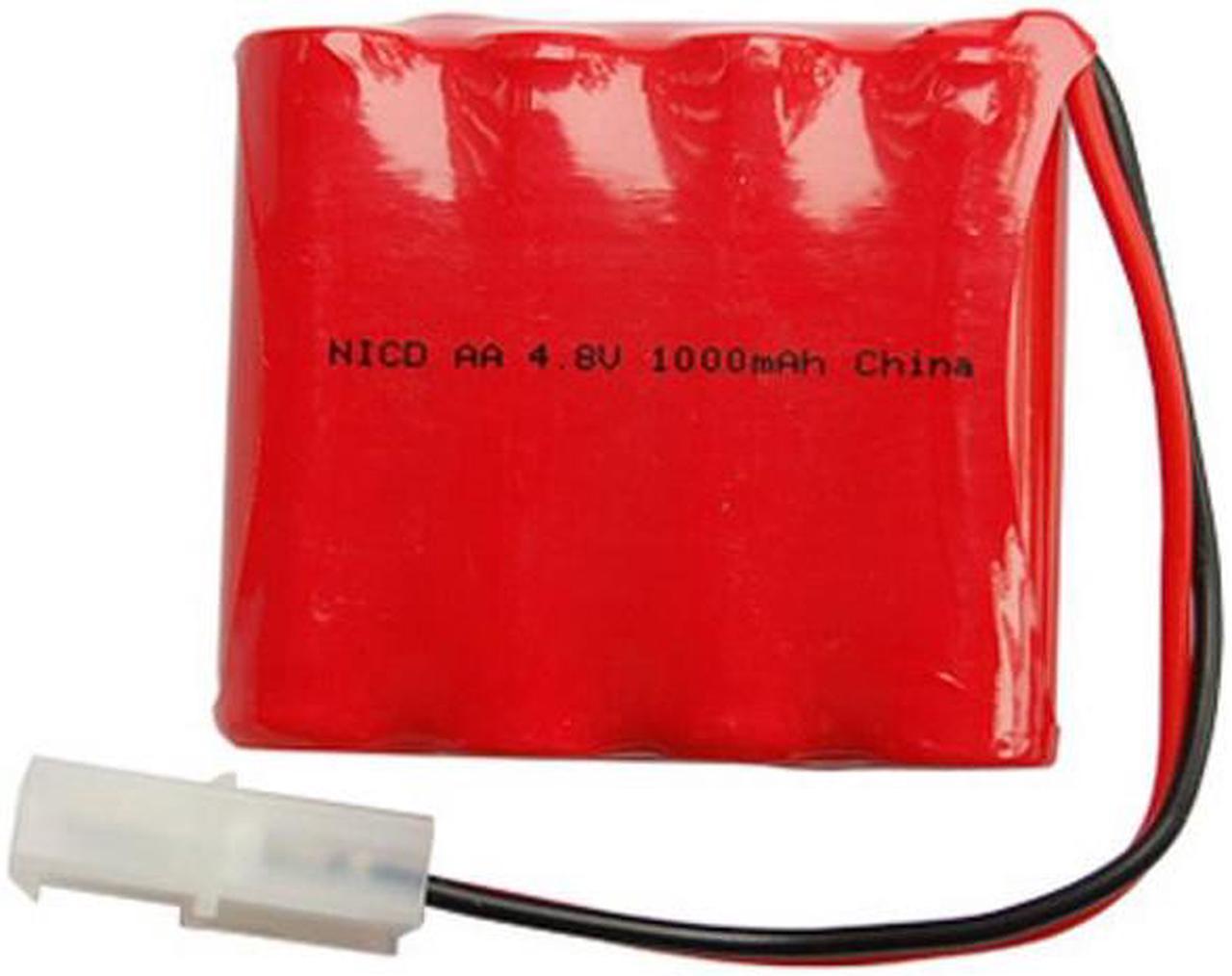 4.8 Volt NiCd Battery Pack (1000 mAh) with Tamiya Connector