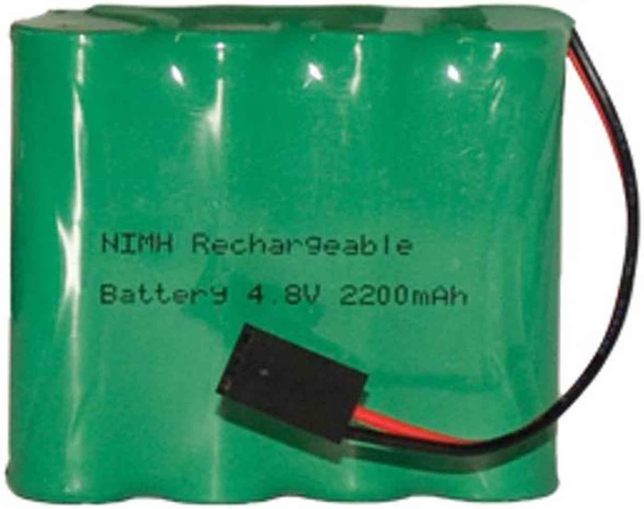 4.8 Volt NiMH Battery Pack (2200 mAh) with HiTec / JR Connector