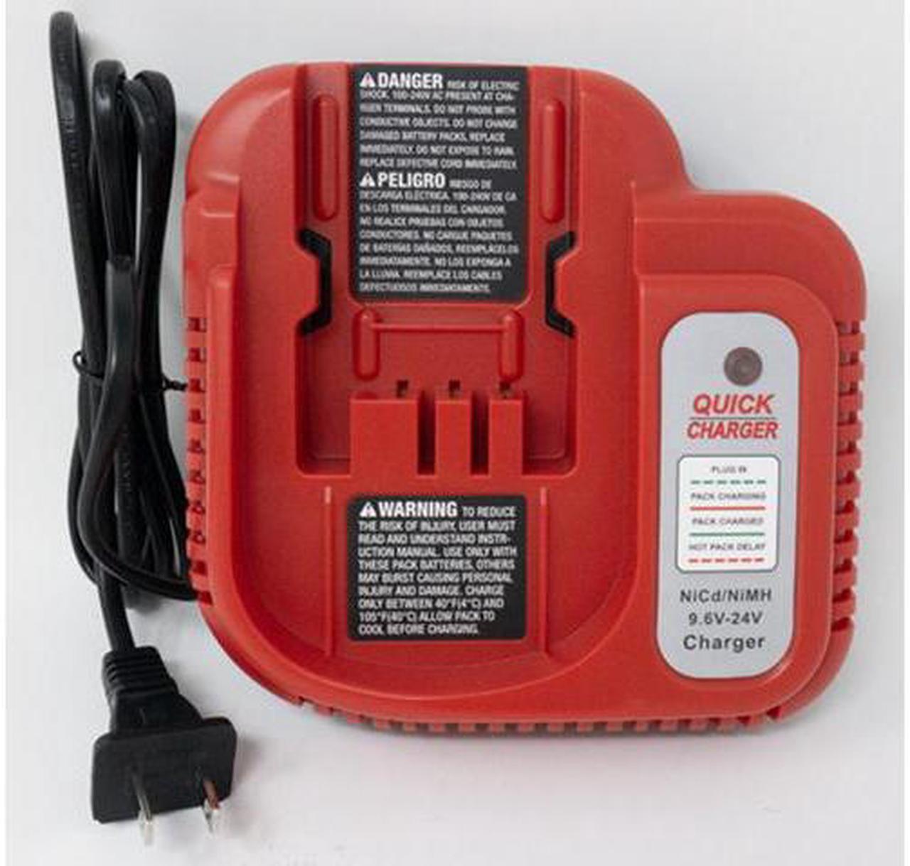 Main image of Black & Decker 9.6-24 Volt 1.5A NiMH/NiCd Battery Charger