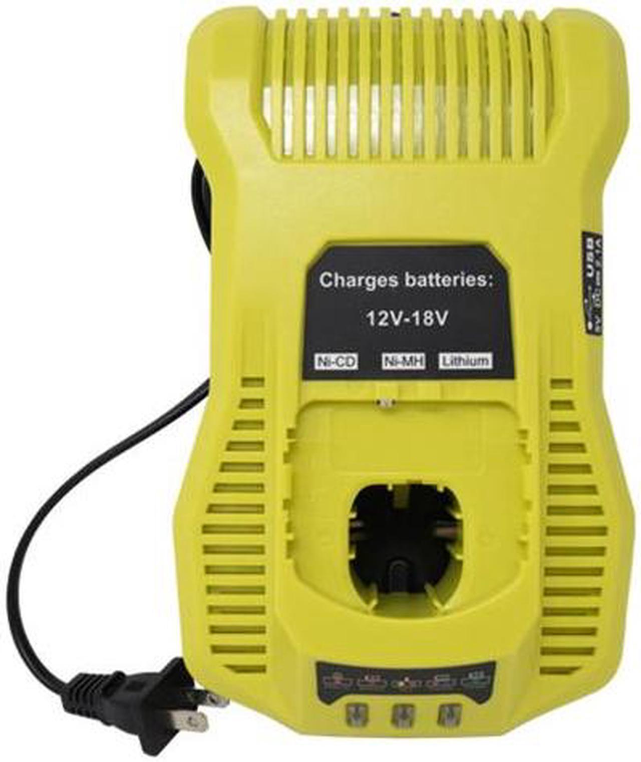 Ryobi P117 12-18 Volt 3.0A Li-Ion / 2.0A NiMH/NiCd Replacement Battery Charger