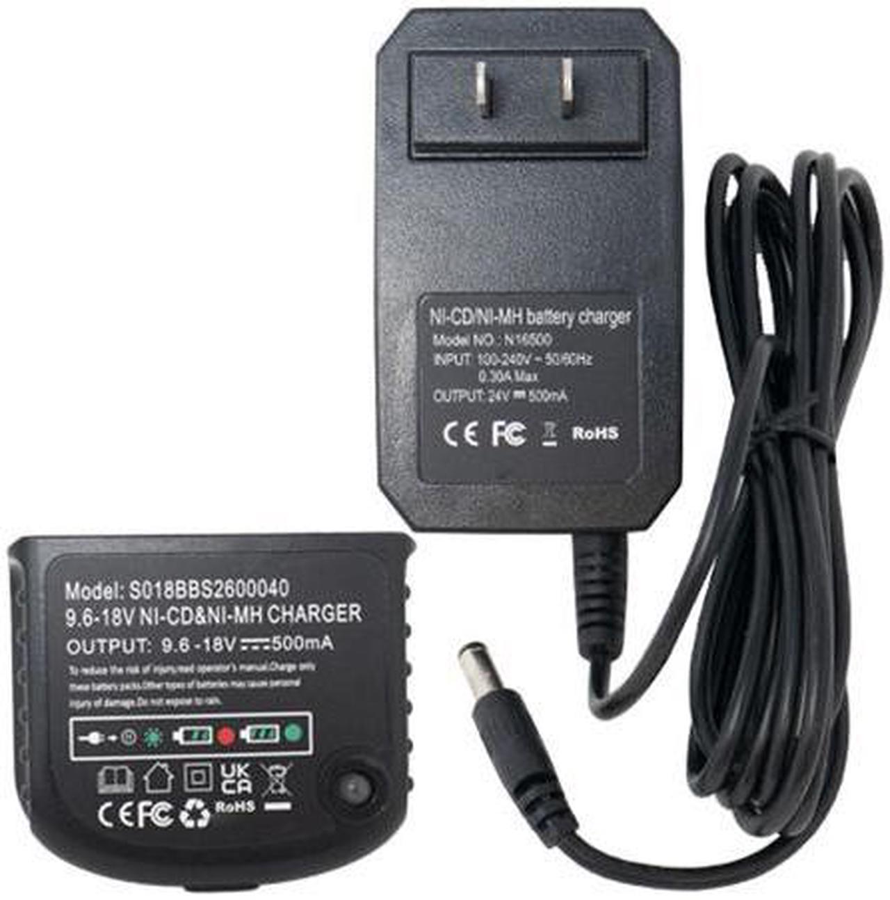 Black & Decker 9.6-18 Volt 5.0A NiMH/NiCd Replacement Battery Charger