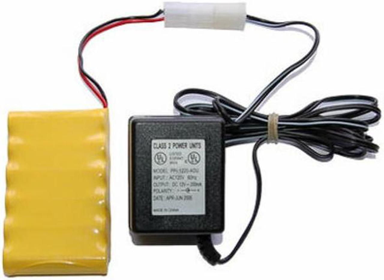 7.2 Volt NiCd Battery Pack (700 mAh) & Charger