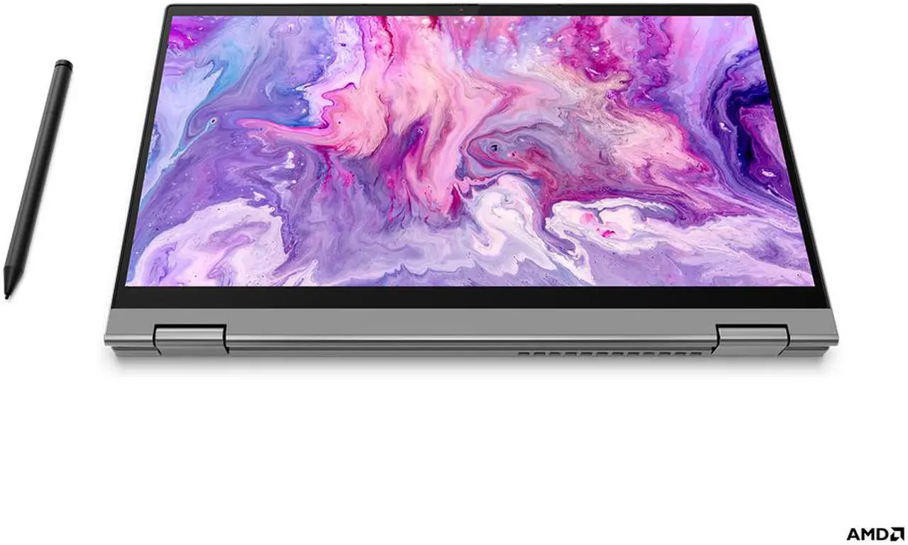 Alt view image 3 of 6 - 2020 Lenovo IdeaPad Flex 5 14" FHD Full HD 1080p IPS 2-in-1 Touch Business Laptop + Active Pen (AMD 6-Core Ryzen 5 4500U, 16GB DDR4 RAM, 256GB PCIe SSD) Backlit, Fingerprint, Webcam, Windows 10 Home