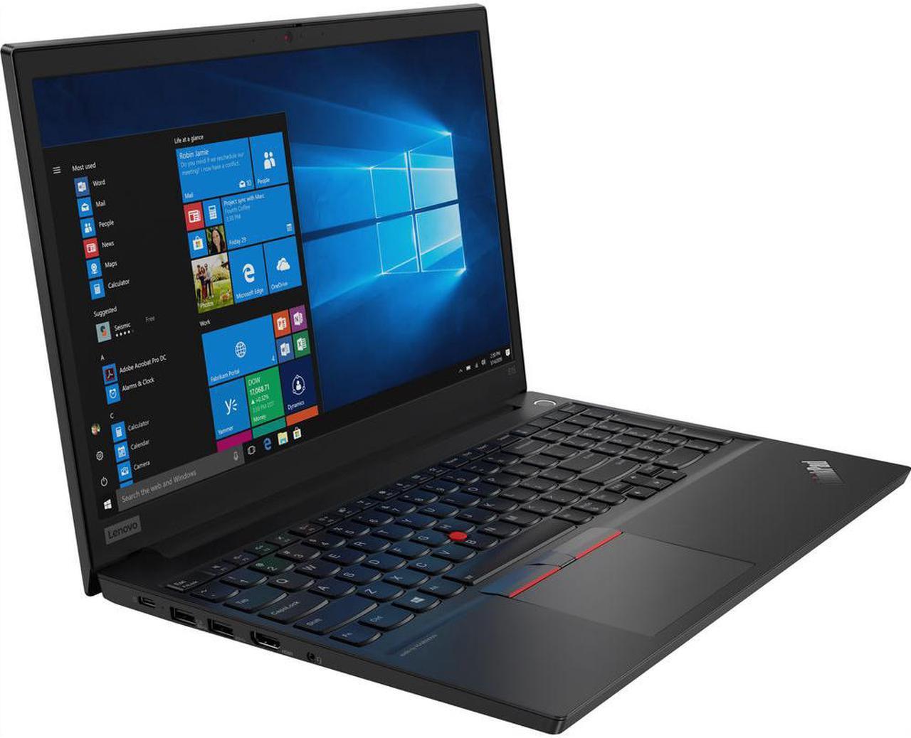 Alt view image 2 of 5 - Lenovo ThinkPad E15 15.6" IPS FHD (1920x1080) Business Laptop (AMD 8-Core Ryzen 7-4700U (Beat i7-8750H), 16GB DDR4 RAM, 1TB PCIe M.2 SSD) Type-C, HDMI, Wi-Fi 6, RJ-45, Webcam, Windows 10 Pro