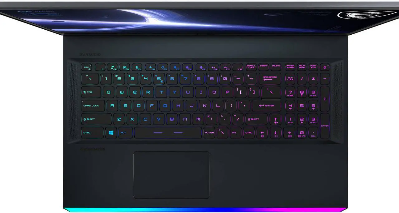 Alt view image 3 of 7 - 2022 MSI GE76 Raider 17.3" 144Hz (32GB RAM, 1TB PCIe SSD, Intel 8-Core i7-11800H, NVIDIA GeForce RTX 3060 6GB) FHD Gaming Laptop, Thunderbolt 4, Webcam, RGB Backlit, Windows 11 Home (11UE-1056)