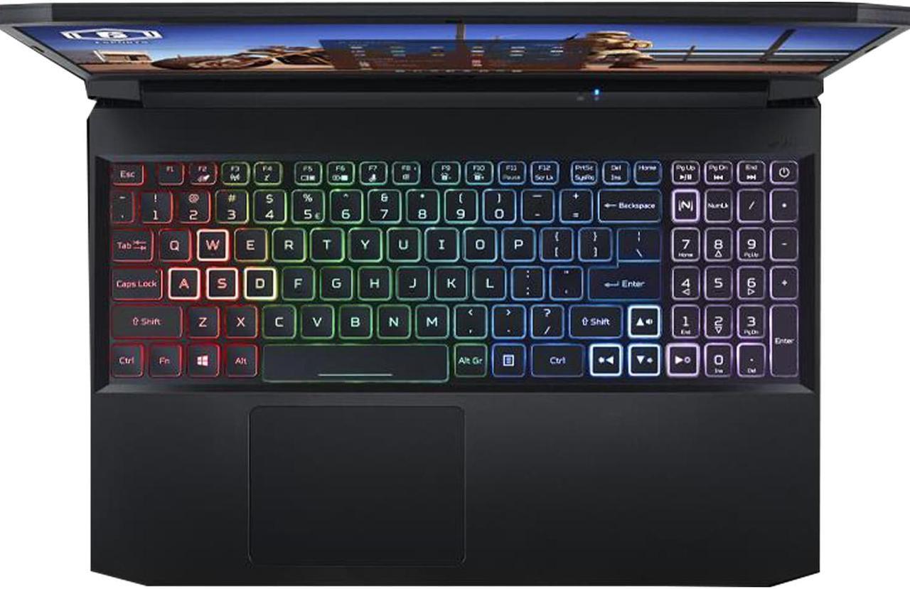 Alt view image 4 of 7 - 2022 Newest Acer Nitro 5 15.6" FHD 144Hz Gaming Laptop (Intel i9-11900H, 64GB RAM, 2TB PCle SSD, GeForce RTX 3060 6GB), RGB Backlit, Webcam, Killer Wi-Fi 6, DTS:X Audio, Ray Tracing, Windows 11 Home