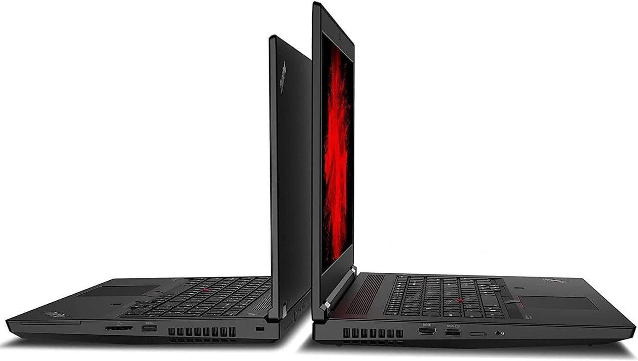 Alt view image 3 of 7 - Lenovo ThinkPad P17 Gen 2 17.3" 4K UHD (Intel 8-Core i7-11800H, 128GB RAM, 4TB PCIe SSD, RTX A2000 4GB Graphics) Mobile Workstation Laptop, 2 x Thunderbolt 4, Backlit KB, Fingerprint, Win 11 Pro