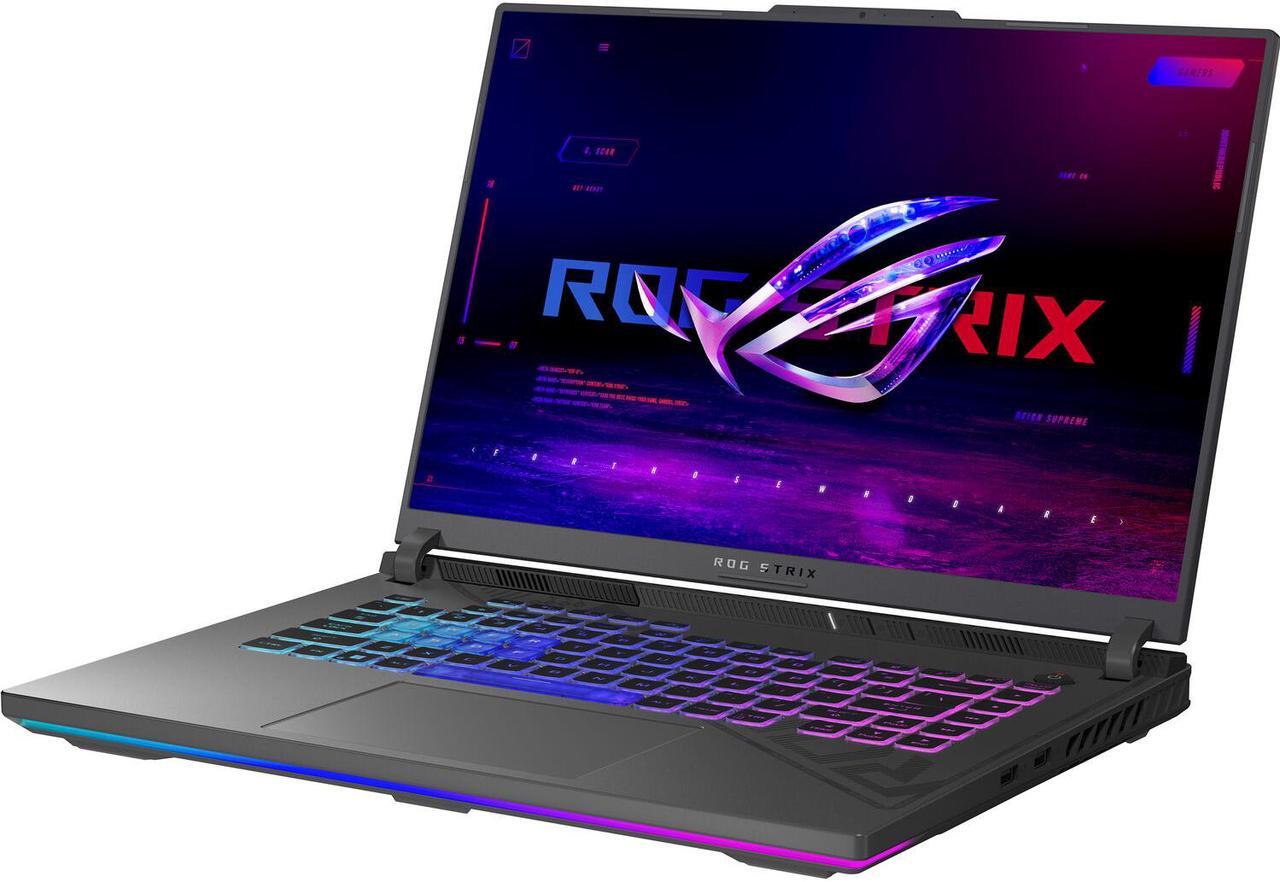 Alt view image 3 of 7 - ASUS ROG Strix G16 16" FHD+ 165Hz (Intel 13th Gen Core i7-13650HX, 64GB DDR5 RAM, 2TB PCIe SSD, GeForce RTX 4060 8GB) RGB Backlit Gaming Laptop, Thunderbolt 4, Wi-Fi 6E, Win 11 Home - 2023