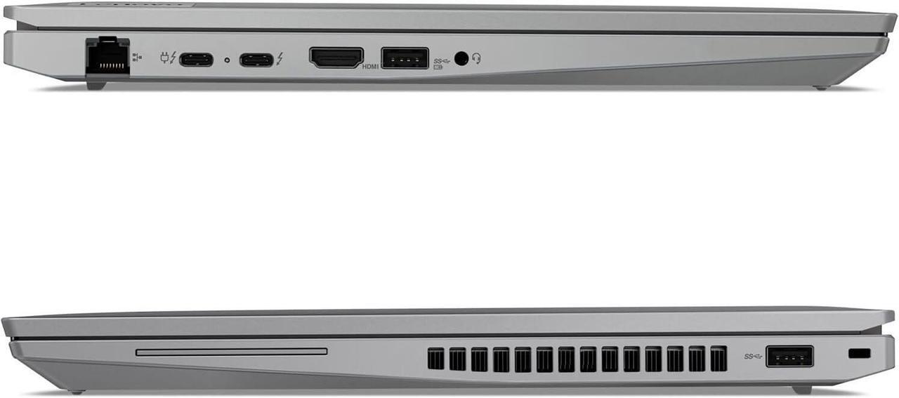 Alt view image 7 of 7 - Lenovo ThinkPad T16 Gen 2 Business Laptop (16" FHD+ Touchscreen, Intel Core i7-1355U, 32GB DDR5 RAM, 1TB SSD), Ethernet, Backlit, Fingerprint, FHD Webcam, 3-Year Warranty, Win 11 Pro w/AI Copilot,Grey