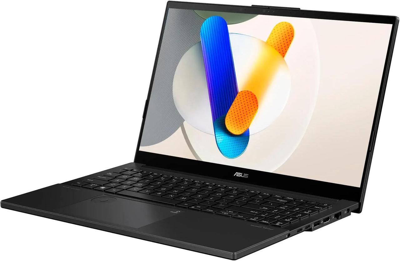 Alt view image 3 of 7 - ASUS Vivobook Pro 15 OLED Creator Laptop (15.6" FHD, Intel Core Ultra 7 155H, 16GB DDR5 RAM, 1TB SSD, NVIDIA RTX3050 6GB) for Business, Gaming, Backlit KB, FHD Webcam, Wi-Fi 6E, Win 11 Pro, Gray