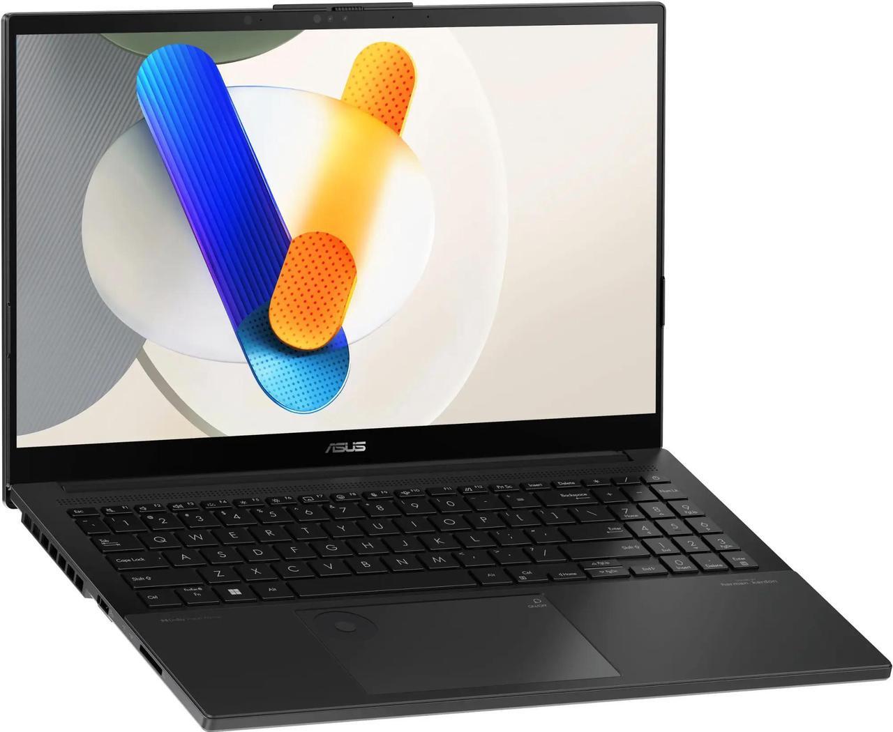 Alt view image 4 of 7 - ASUS Vivobook Pro 15 OLED Creator Laptop (15.6" FHD, Intel Core Ultra 7 155H, 16GB DDR5 RAM, 1TB SSD, NVIDIA RTX3050 6GB) for Business, Gaming, Backlit KB, FHD Webcam, Wi-Fi 6E, Win 11 Pro, Gray