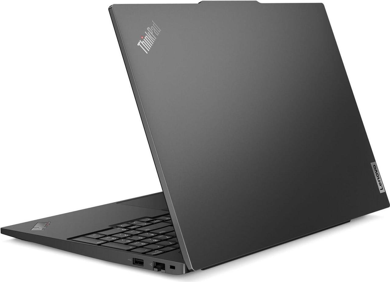 Alt view image 6 of 7 - Lenovo ThinkPad E16 Business Laptop (16" FHD+ Touchscreen, AMD Ryzen 5 7530U, 40GB RAM, 1TB SSD, (8-Core Beat i7-1165G7)) Fingerprint, Backlit, FHD Webcam, WiFi 6, Ethernet, Win 11 Pro, Black