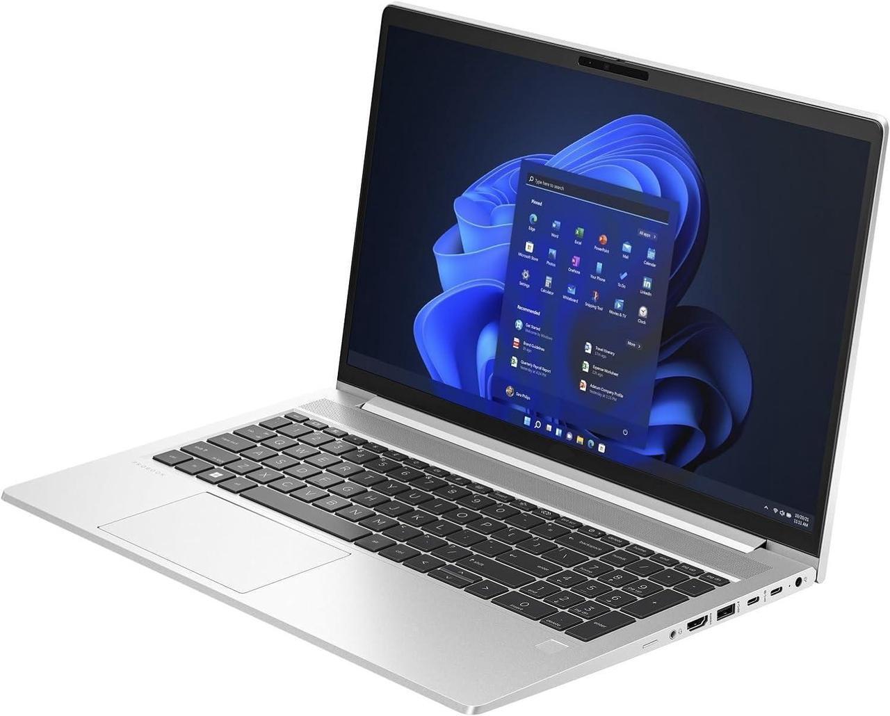 Alt view image 7 of 7 - HP ProBook 450 G10 Business Laptop (15.6" FHD Anti-Glare, Intel 10-Core i5-1334U, 16GB RAM, 512GB SSD, (Beats i7-1255U)) Backlit KB, Webcam, Ethernet, Wi-Fi 6E, Win 11 Pro w/ AI Copilot, Silver