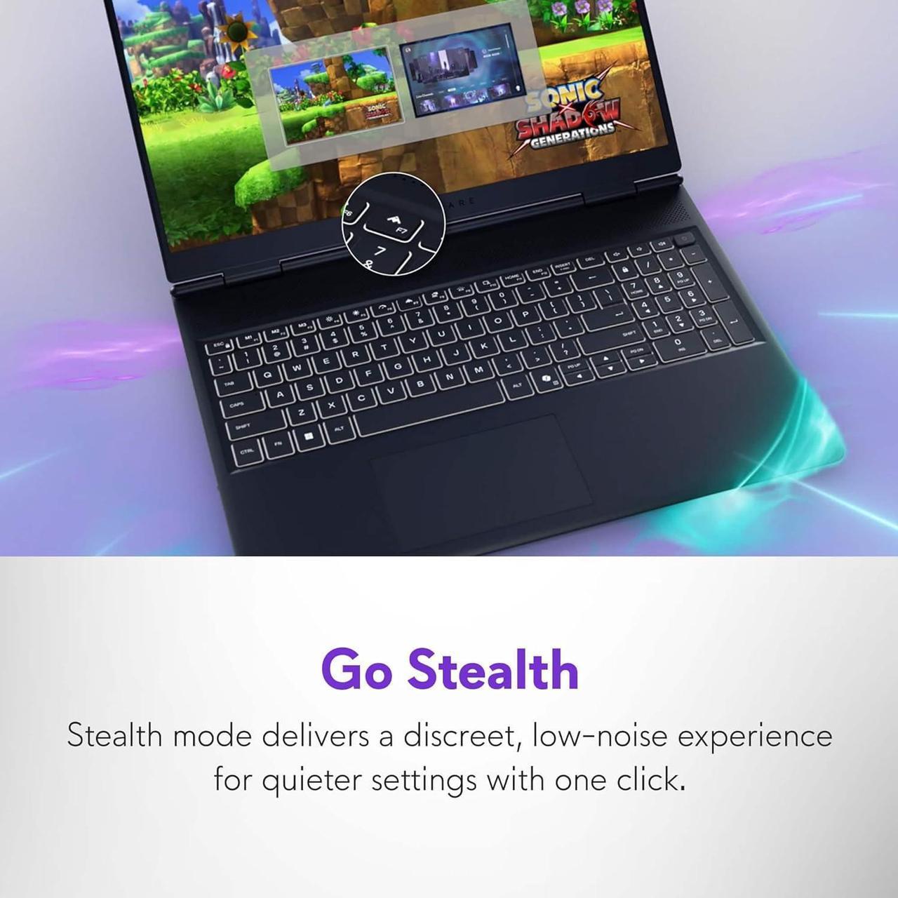 Alt view image 5 of 7 - 2025 Alienware 16 Aurora Gaming Laptop (16" QHD+ 120Hz, Intel 10-Core 7 240H,32GB DDR5 RAM, 1TB SSD, NVIDIA GeForce RTX 4050 6GB), White Backlit Keyboard, Wi-Fi 7, Ethernet, Webcam, Win 11 Home