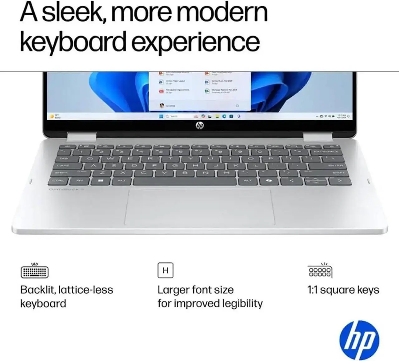 Alt view image 5 of 7 - HP OmniBook 5 Flip X360 2-in-1 Touchscreen AI PC Laptop (14" FHD+ IPS, Intel 10-Core 7 150U (> i7 1355U), 16GB DDR5, 1TB SSD) for Creator, Designer, 5MP IR Webcam, 21-Hr Battery Life, Win 11 Pro,2025