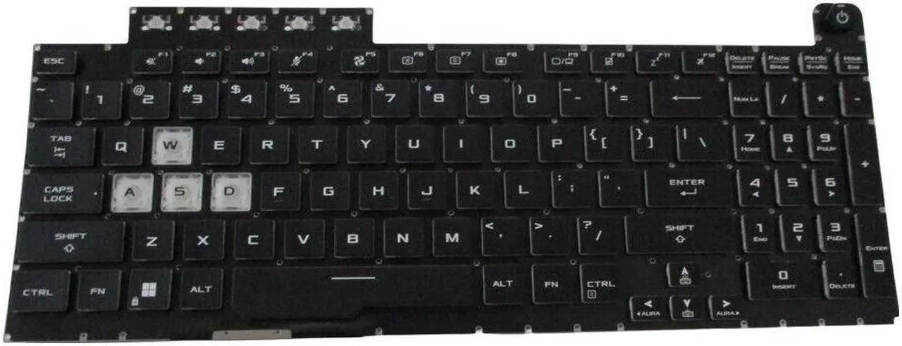 Main image of replacement keyboard for Asus TUF Gaming FA506 FA706 FX506 FX706 Backlit