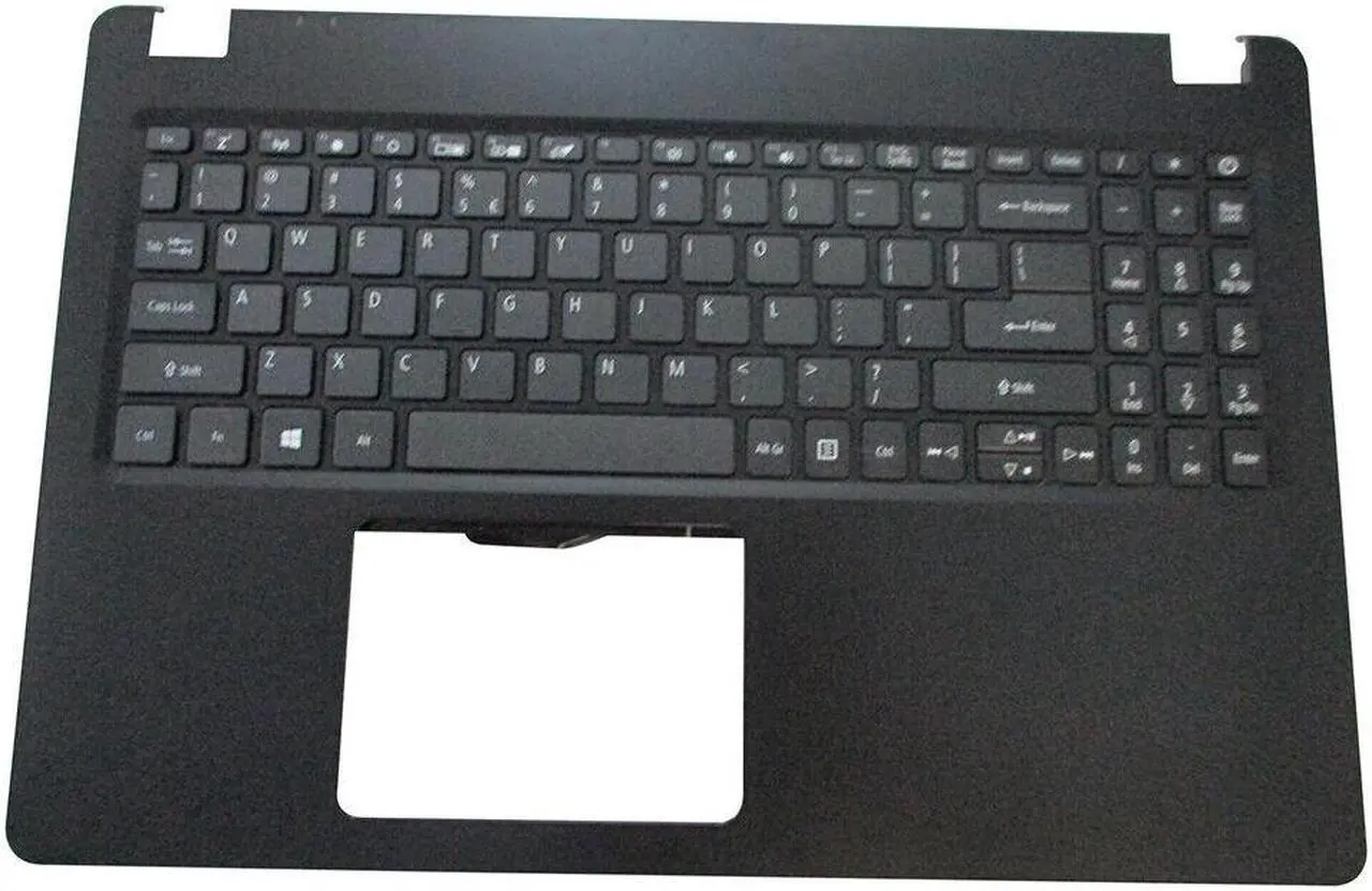 Main image of replacement keyboard for Acer Aspire A315-56 Black Upper Case with Palmrest   6B.HS5N2.001