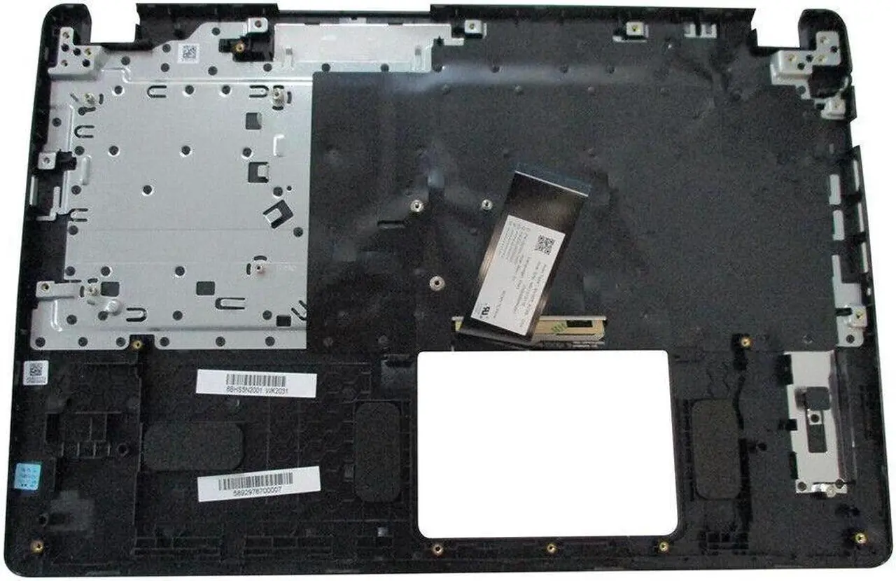 Alt view image 2 of 4 - replacement keyboard for Acer Aspire A315-56 Black Upper Case with Palmrest   6B.HS5N2.001