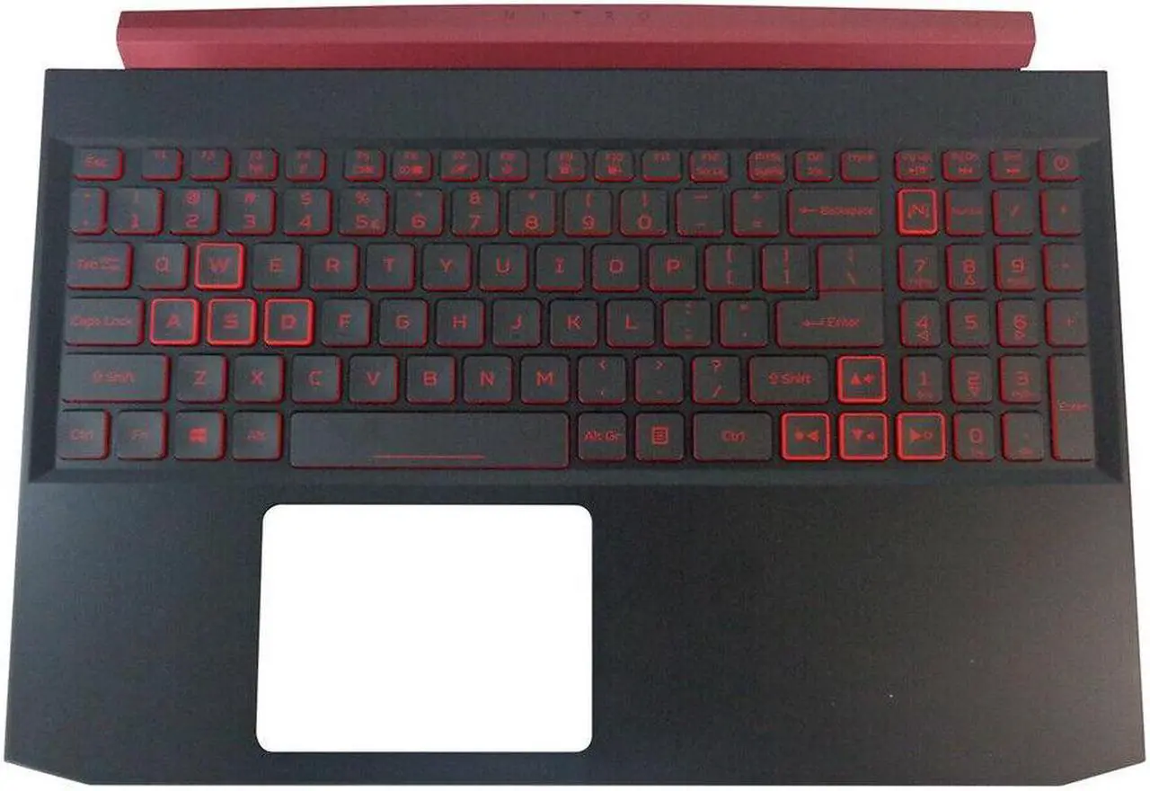 Main image of replacement keyboard for  Acer Nitro AN515-54 Upper Case with Palmrest  Backlit  6B.Q5AN2.001